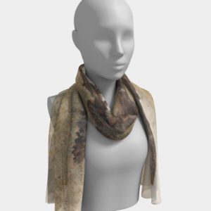 Pinecone Silk Scarf